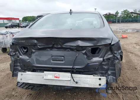 2021 Honda Accord Hybrid из США, поврежденный, VIN 1HGCV3F10MA007385